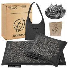 Мат для акупунктури 4FIZJO Eco Mat 4FJ0208 Black/Black